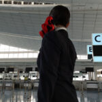 キャビンアテンダントさん